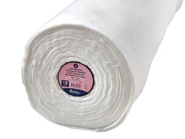 Heat Resistant Compressed Polyester Wadding by Hemline HN172