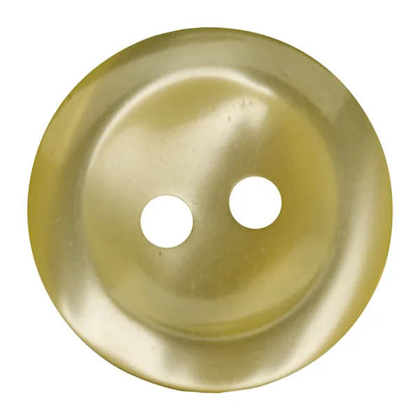 2 hole Pearlized Shiny Wavy Button - Image 4