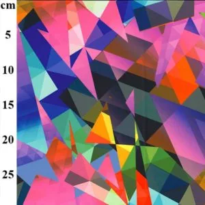 Digital Activewear Lycra Printed Designed Fabric