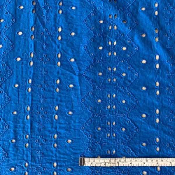 Cotton Embroidered Anglaise Lawn - Image 6