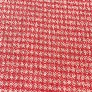 Knitted Stretch Eco-Friendly Fabric in a Diamond Jacquard Design