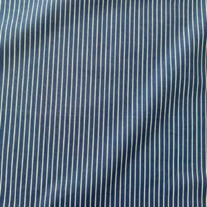 Cotton Poplin Shirting | Marine