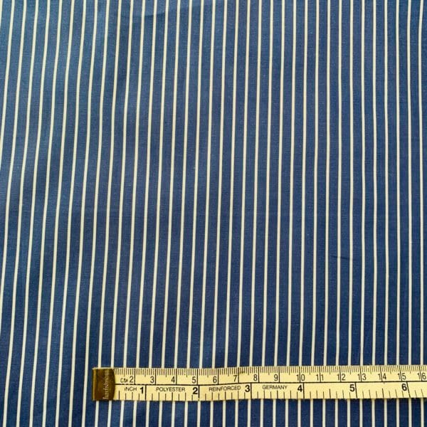 Cotton Poplin Shirting | Marine - Image 3
