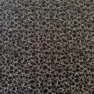 Cotton Floral Poplin | 2 Tone Dark Navy Floral