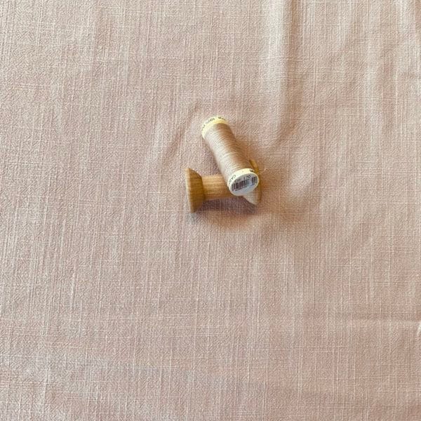 Slubbed Linen Viscose Dress Fabric | Blush