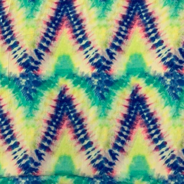 Tie-Dye Abstract Viscose Print