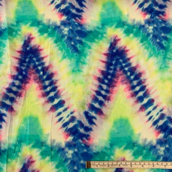Tie-Dye Abstract Viscose Print - Image 3