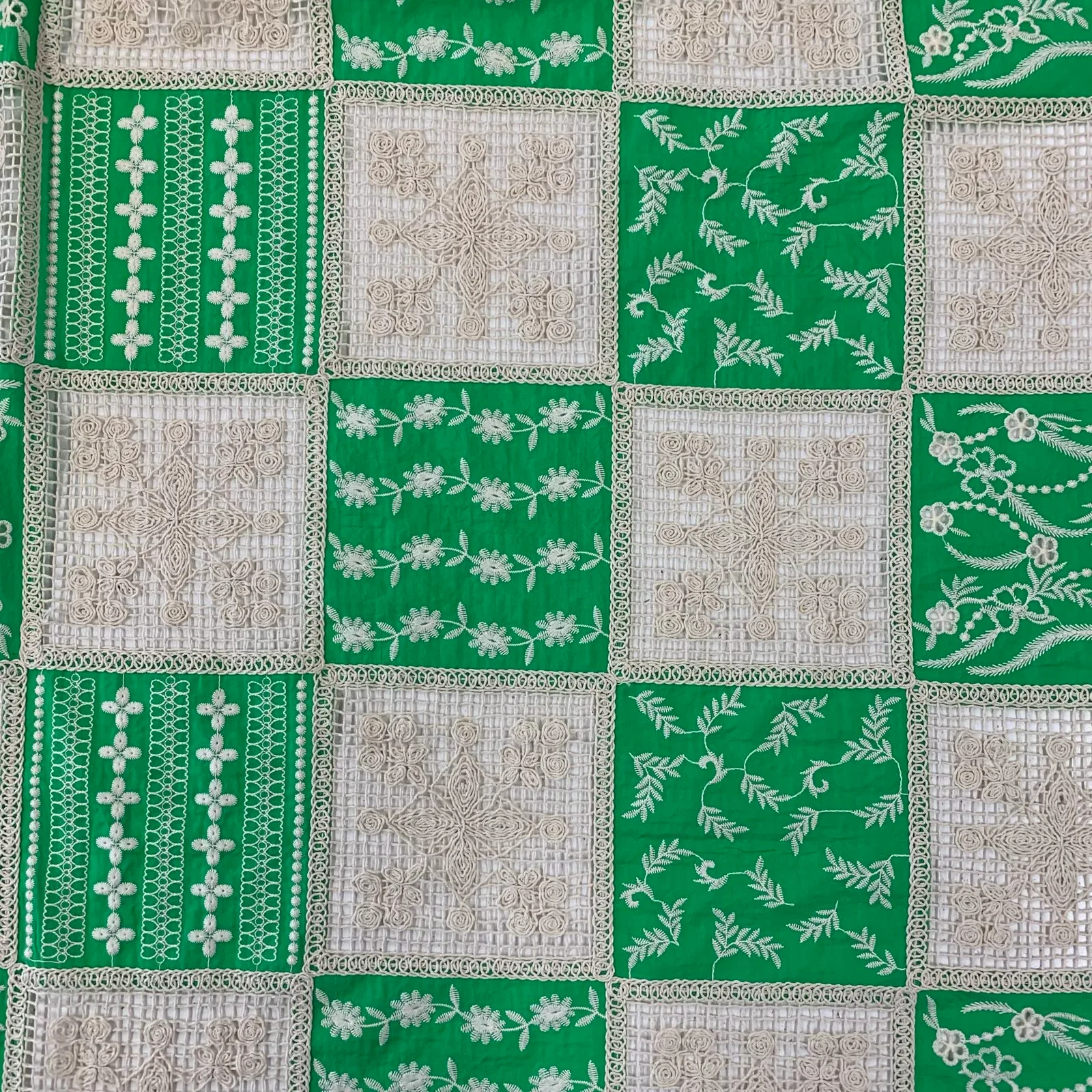 Bohemian Crochet Artisan Charm Check