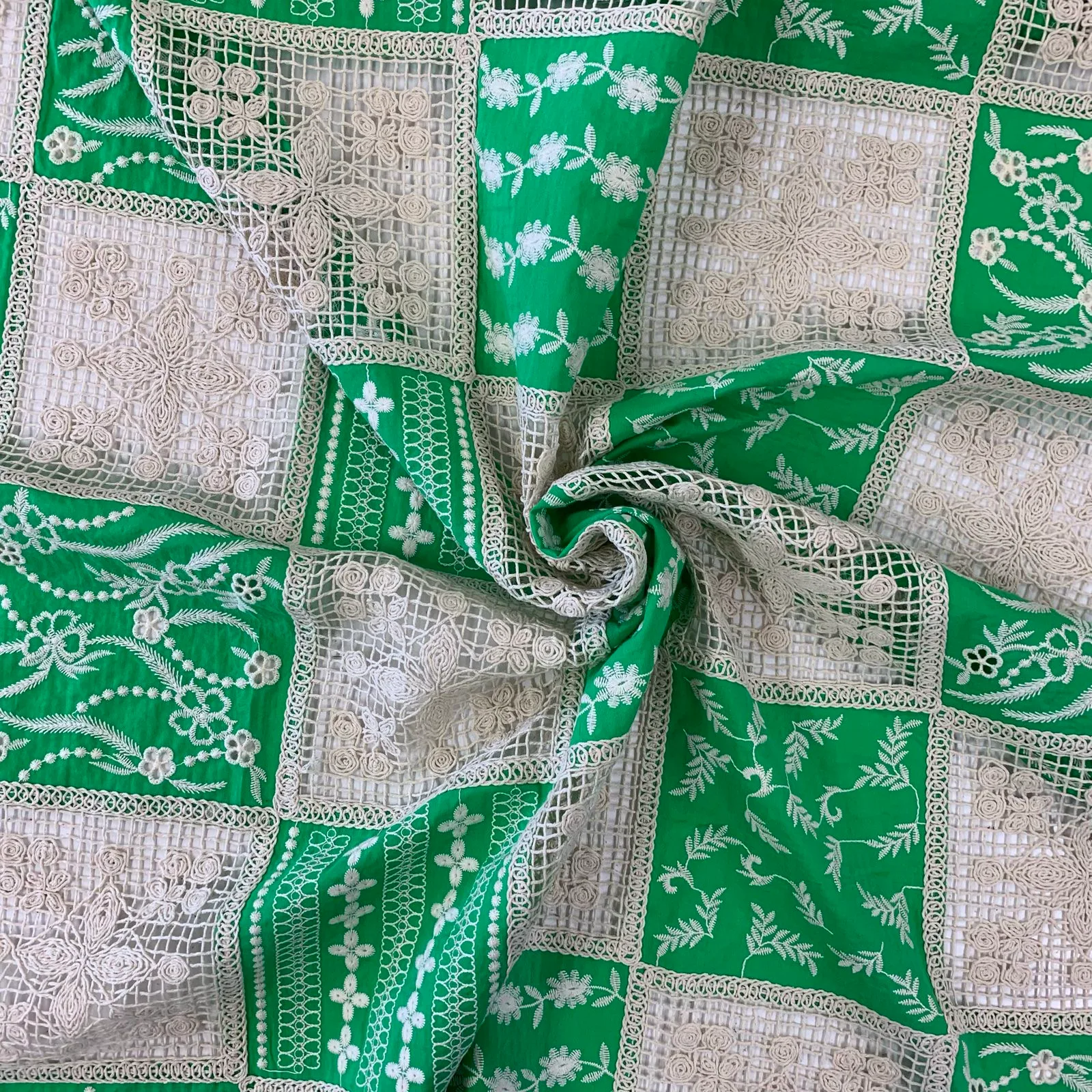 Bohemian Crochet Artisan Charm Check - Image 2