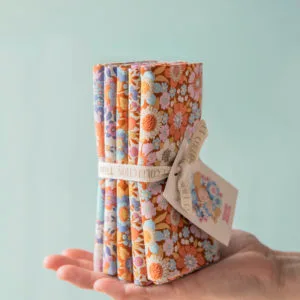 Wallflower by Tilda | Fat Quarters | Caramel | Bundle of 5