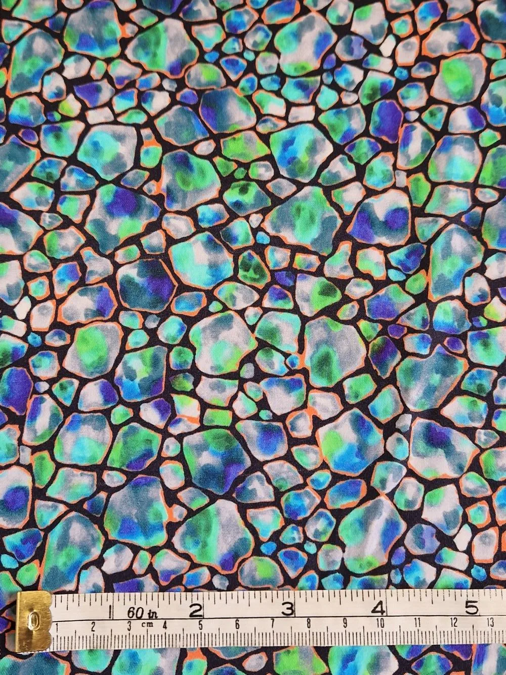 'Stained Glass' Silk-Like Charmeuse - Image 3