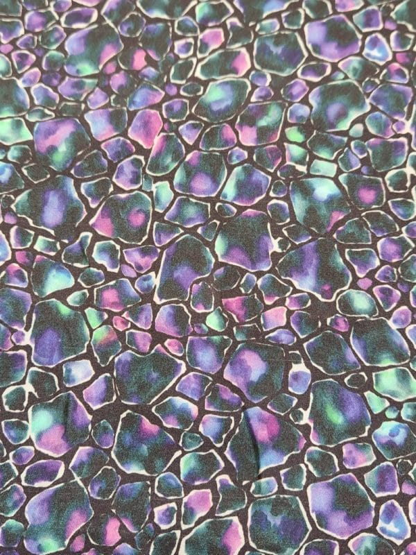 'Stained Glass' Silk-Like Charmeuse - Image 5