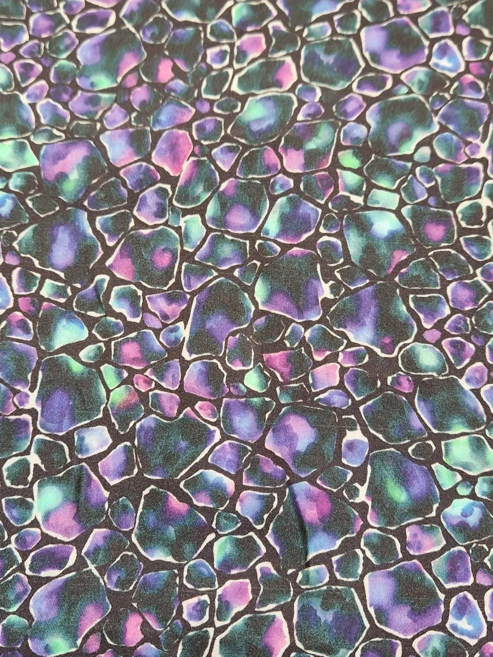 'Stained Glass' Silk-Like Charmeuse - Image 5