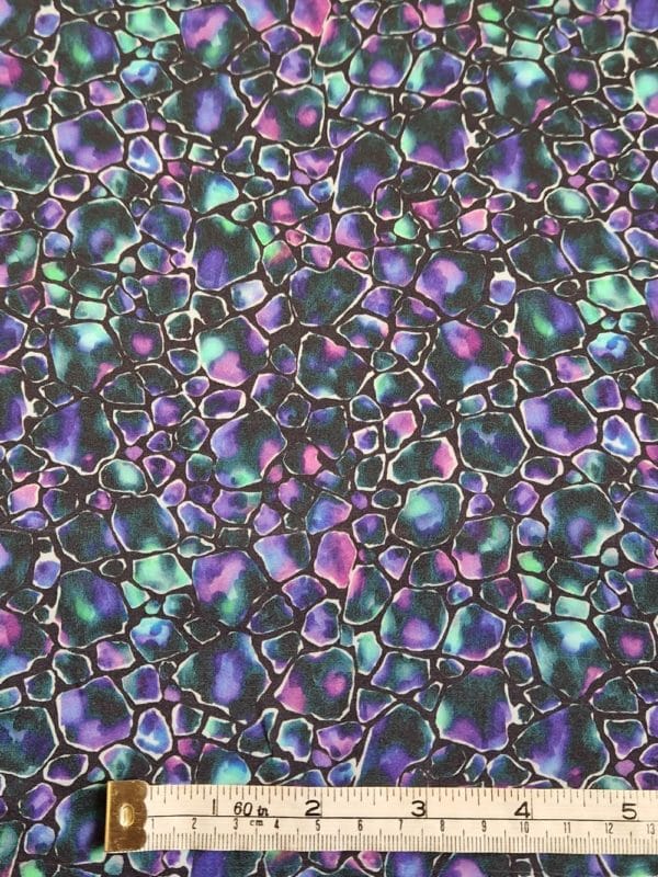 'Stained Glass' Silk-Like Charmeuse - Image 6