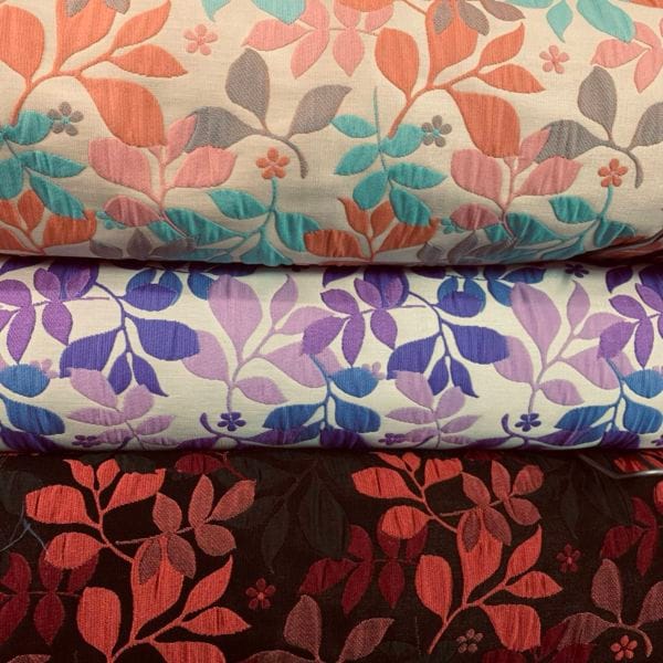 Textured Floral Jacquard Brocades