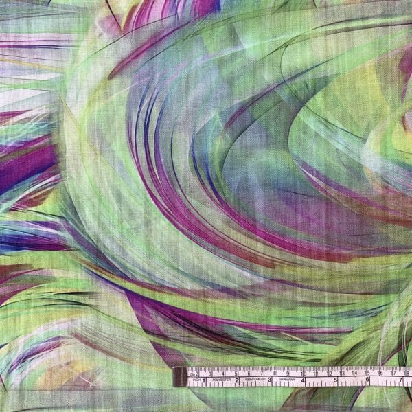 Fine Twill Brush Strokes Design | Multicolours - Image 7