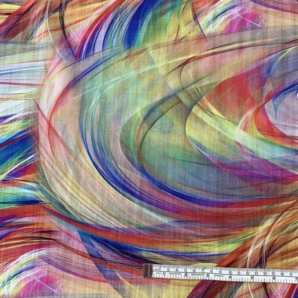 Fine Twill Brush Strokes Design | Multicolours - Image 11