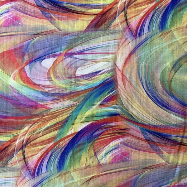 Fine Twill Brush Strokes Design | Multicolours - Image 9