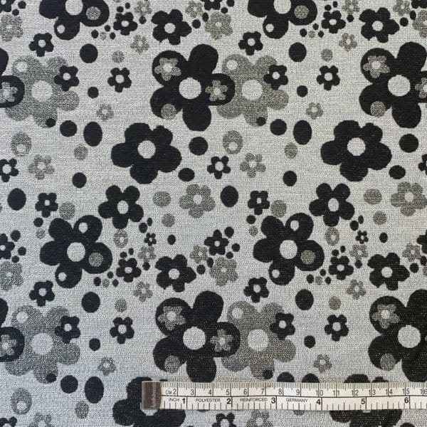 Jacquard Woven Daisy With Lurex - Image 7