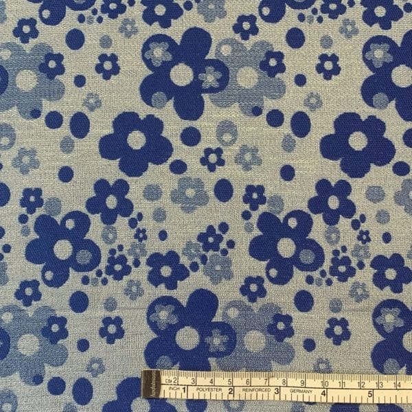 Jacquard Woven Daisy With Lurex - Image 3