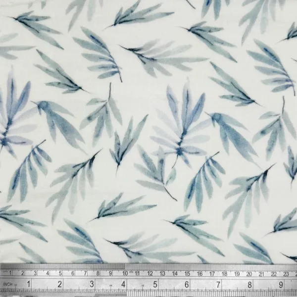100% Cotton Double Gauze in Vintage Floral ' Dijon' - Image 3