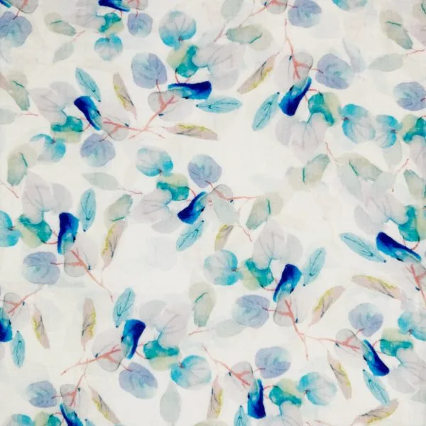 100% Cotton Double Gauze in Floral ' Versailles' - Image 2