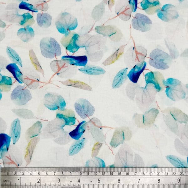100% Cotton Double Gauze in Floral ' Versailles' - Image 3