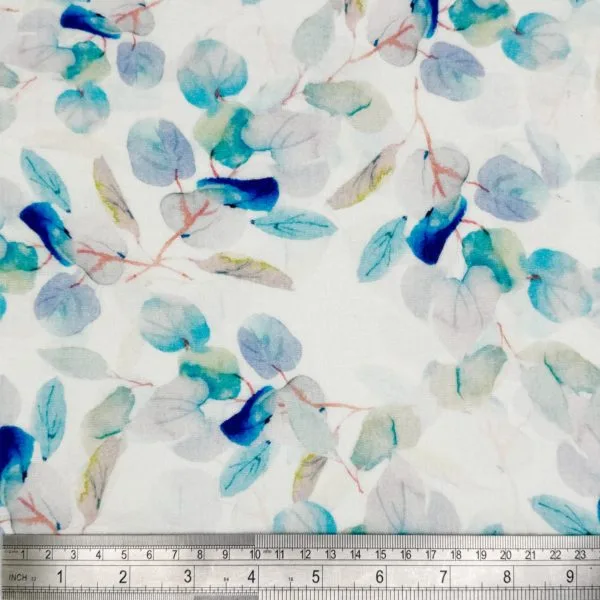 100% Cotton Double Gauze in Floral ' Versailles' - Image 3