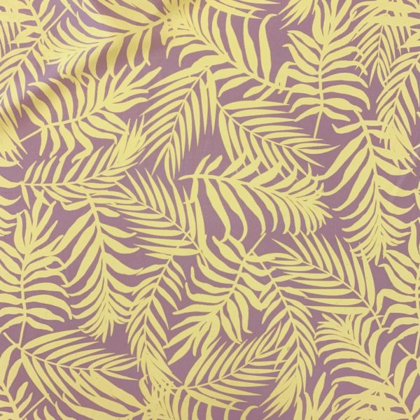 Polyester Crepe De Chine | Blush Leaf