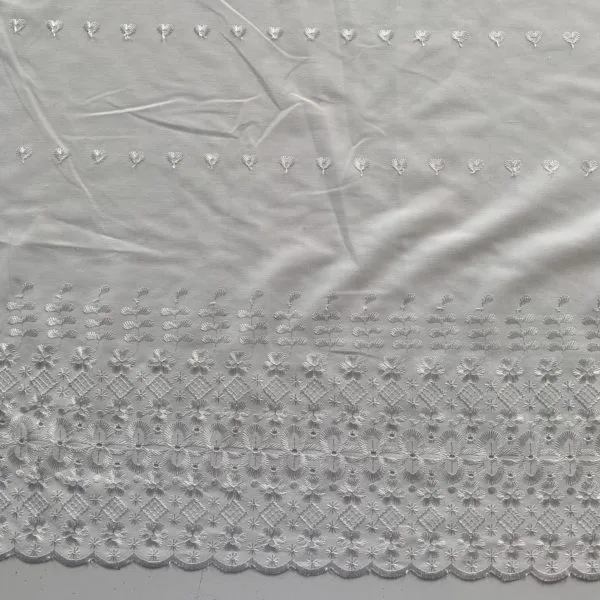 Embroidery Anglaise | Double scalloped - Image 4