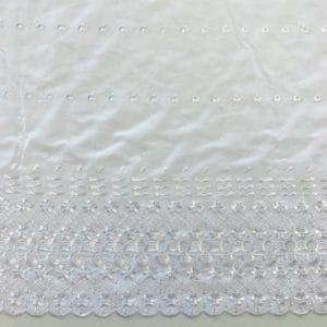 Embroidery Anglaise | Double scalloped