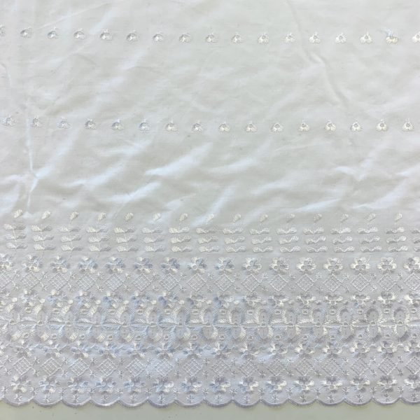 Embroidery Anglaise | Double scalloped