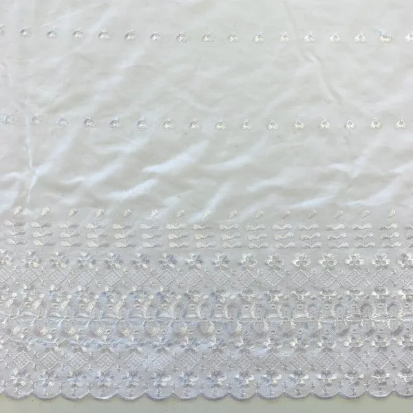Embroidery Anglaise | Double scalloped