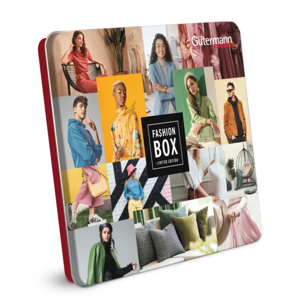 Gutermann Limited Edition Thread Storage Tin Fashion Box – The Ultimate Sewing Gift Set