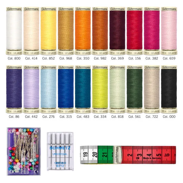 Gutermann Limited Edition Thread Storage Tin Fashion Box – The Ultimate Sewing Gift Set - Image 4