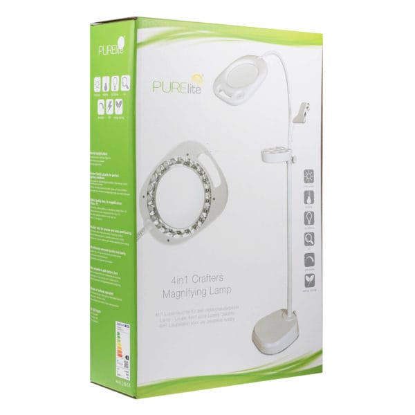 Purelite 4-in-1 LED Craft | Magnifying Lamp - Image 2