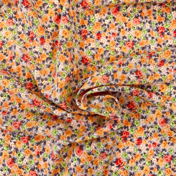 Peachskin Polyester Floral Prints - Image 6