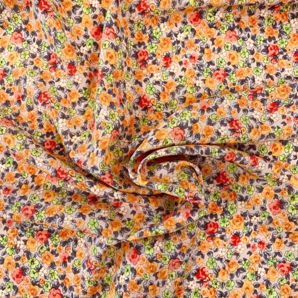 Peachskin Polyester Floral Prints - Image 6