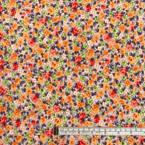 Peachskin Polyester Floral Prints - Image 7
