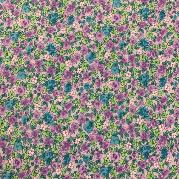 Peachskin Polyester Floral Prints - Image 8