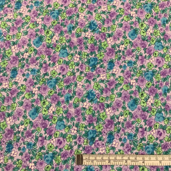 Peachskin Polyester Floral Prints - Image 10