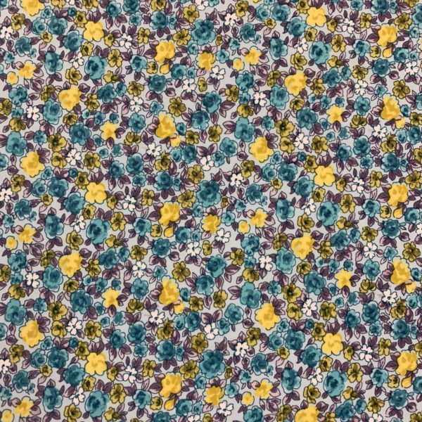 Peachskin Polyester Floral Prints - Image 11
