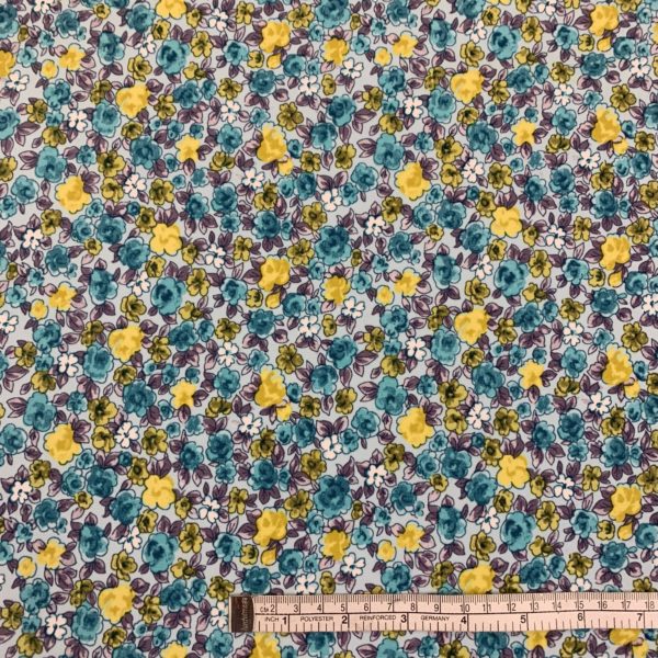 Peachskin Polyester Floral Prints - Image 13