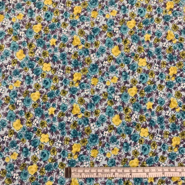 Peachskin Polyester Floral Prints - Image 13
