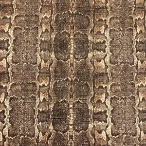 Polyester Linen Look Slubbed Suiting | Chocolate