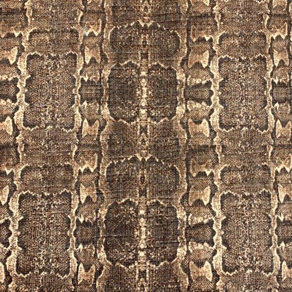 Polyester Linen Look Slubbed Suiting | Chocolate