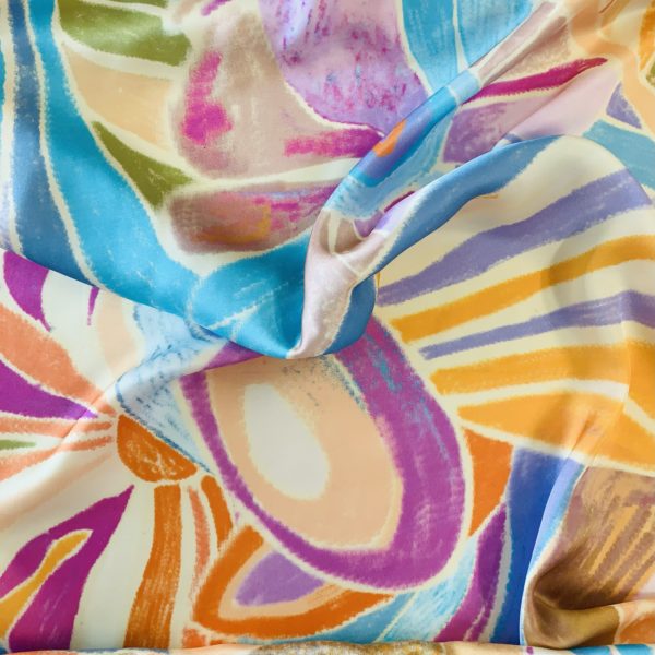 Viscose Satin | Med Sun - Image 3