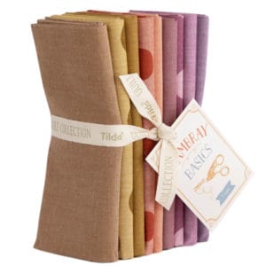 Fat Quarters-Permanent-Chambray-Autumn-Bundle of 9