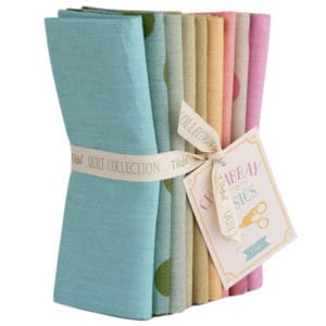 Fat Quarters-Permanent-Chambray-Spring-Bundle of 9