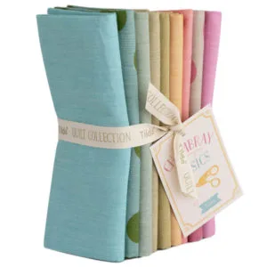 Fat Quarters-Permanent-Chambray-Spring-Bundle of 9